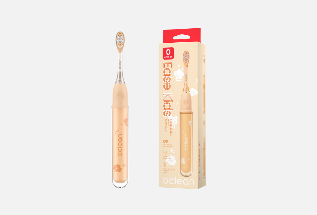 Изображение товара Детская электрическая зубная щетка Oclean Ease Kids N1800 с таймером и водонепроницаемостью