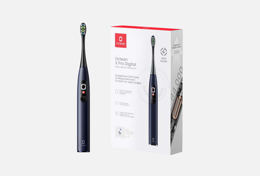 Изображение товара Электрическая зубная щетка Oclean X Pro Digital Y2076 с Bluetooth и цветным экраном