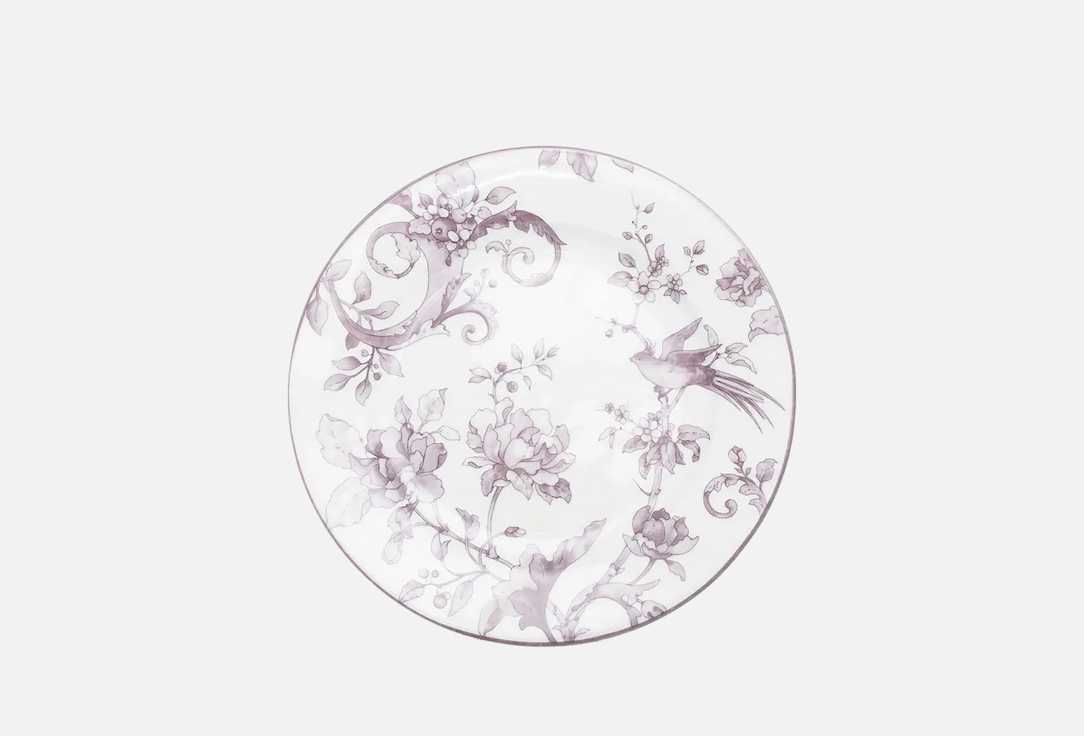 Изображение товара Тарелка столовая Monplaisir Violet из твердого фарфора 21.5 см Французский стиль