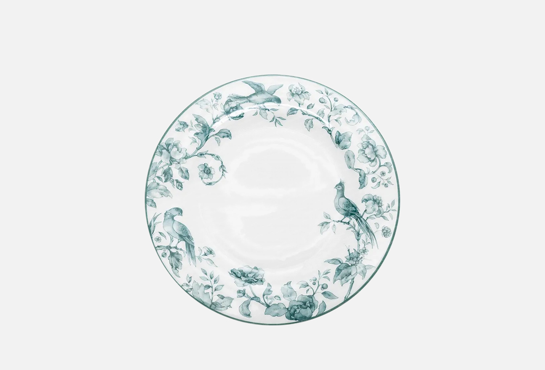 Изображение товара Столовая тарелка из фарфора Императорский фарфоровый завод 27 см Монплезир Green