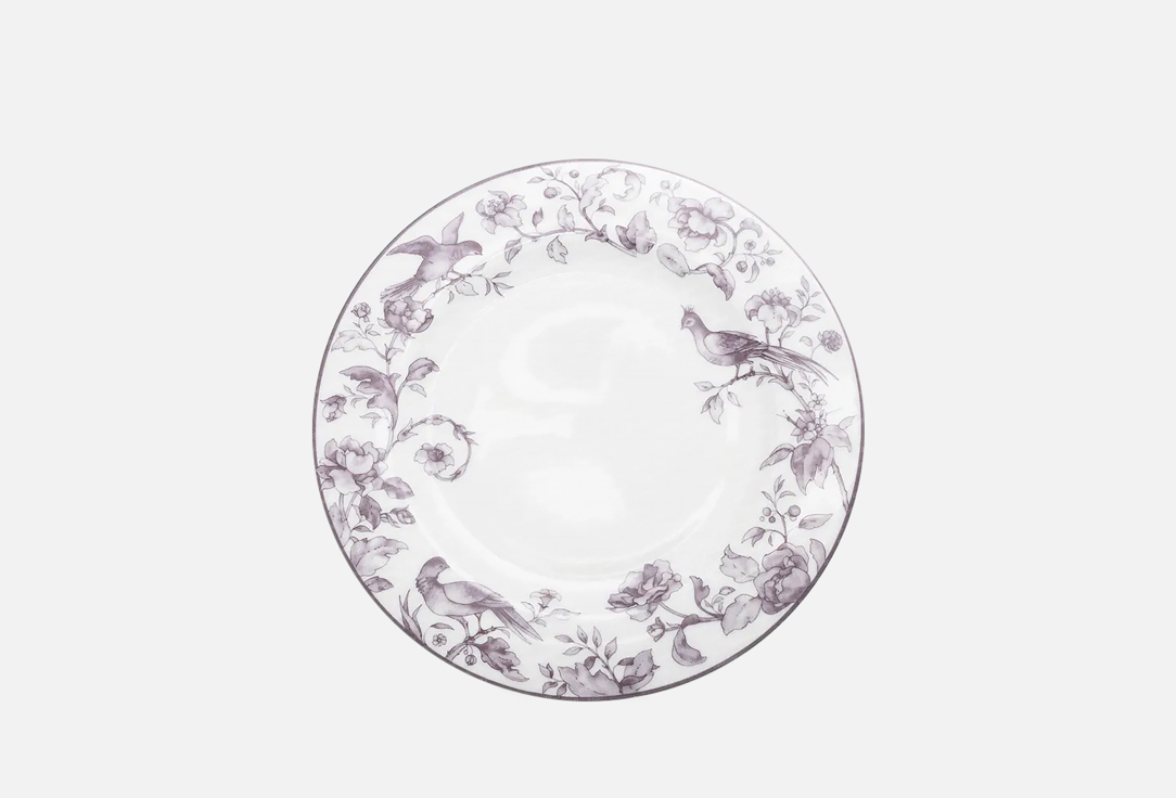 

ТАРЕЛКА столовая ИМПЕРАТОРСКИЙ ФАРФОРОВЫЙ ЗАВОД, Принт, Европейская Monplaisir Violet, 27 см 27 см