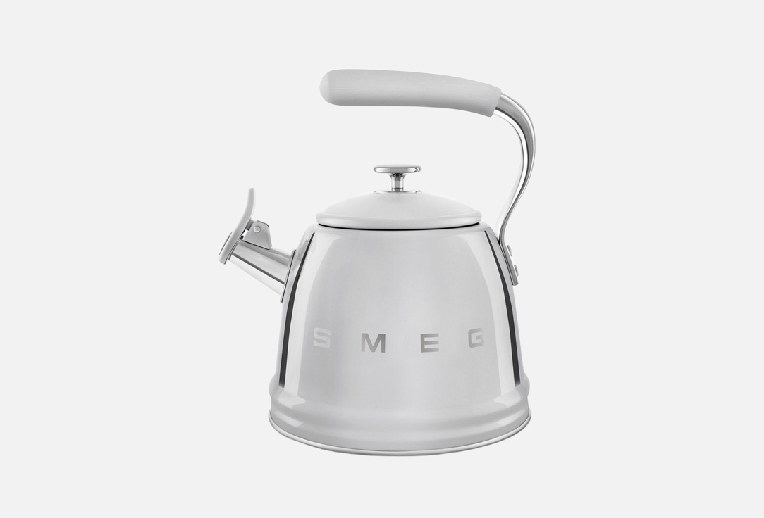 Изображение товара Электрический чайник SMEG WKF01SS 2.3 л нержавеющая сталь винтажный дизайн