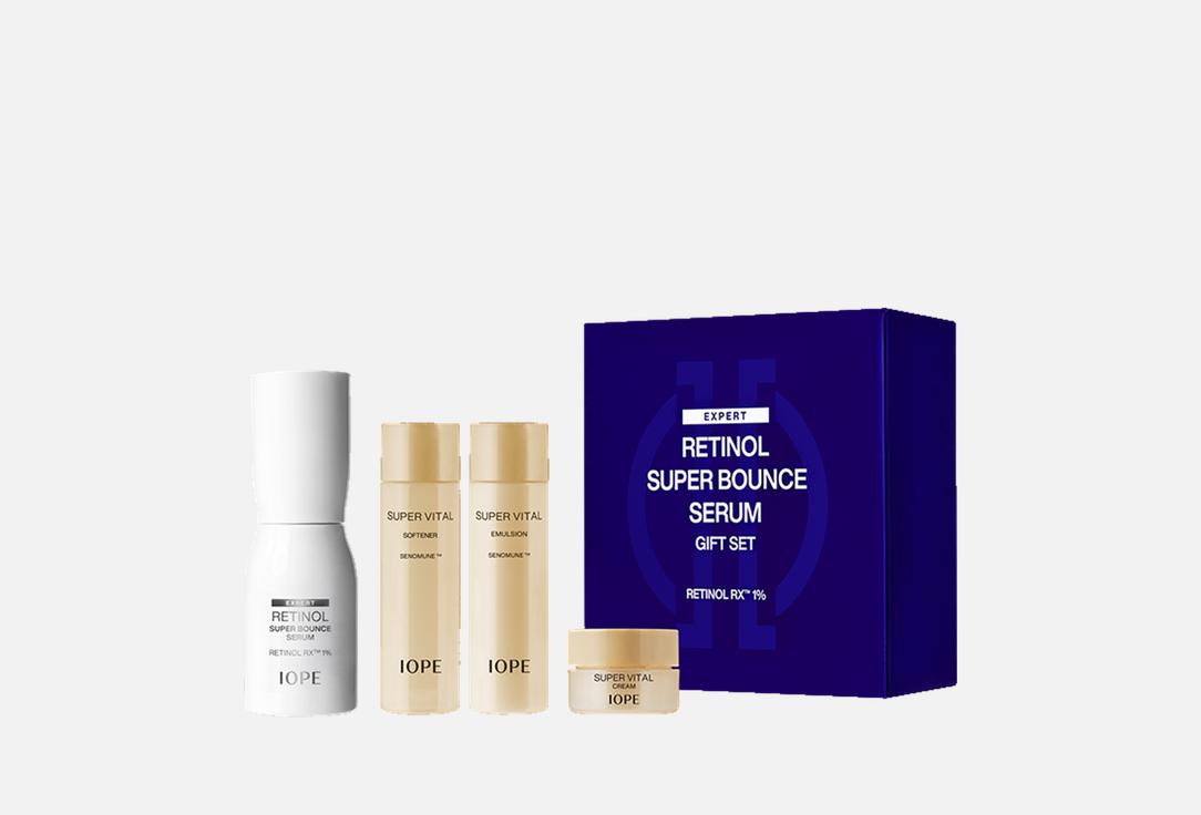 Изображение товара Подарочный набор средств для ухода за кожей лица IOPE RETINOL SUPER BOUNCE SERUM