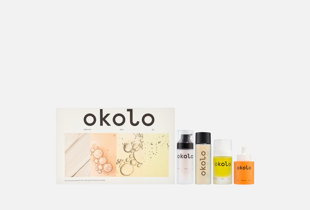 Изображение товара Подарочный набор бестселлеров для лица OKOLO Signature Skin Set