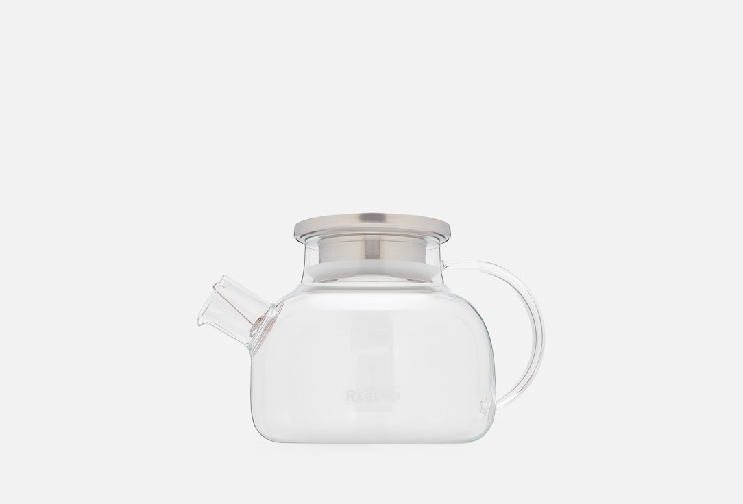 Изображение товара Заварочный чайник Regent inox Linea из боросиликатного стекла 1000 мл
