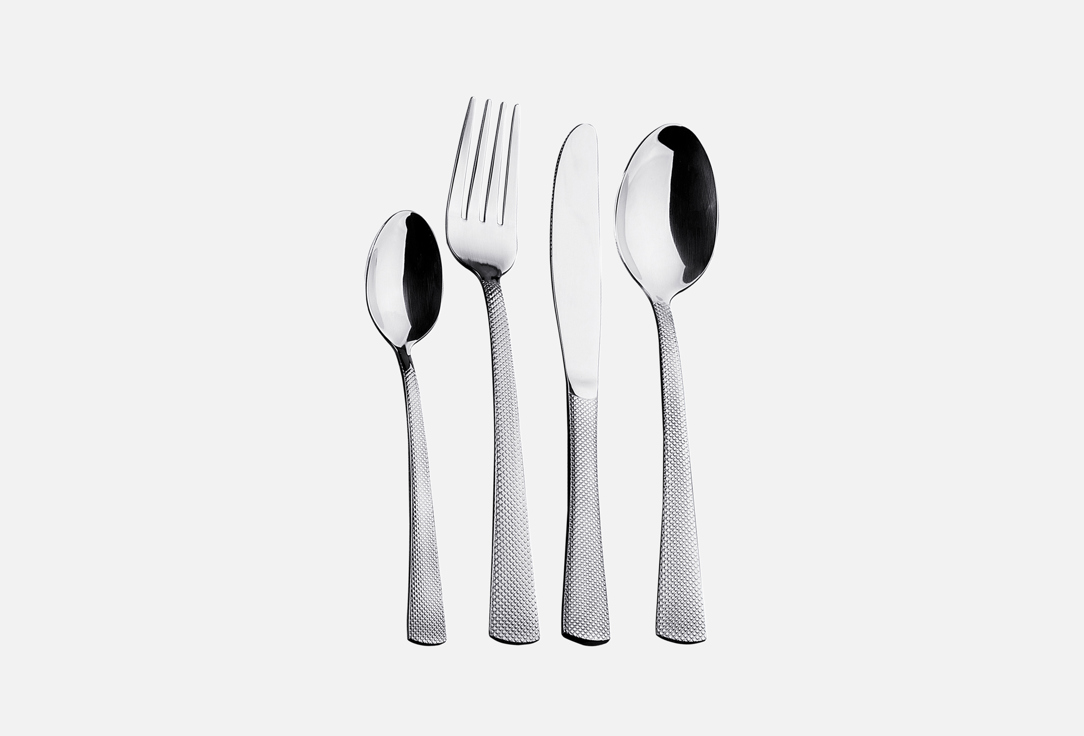 Изображение товара Набор столовых приборов Regent inox Linea Sirena 6 персон из нержавеющей стали