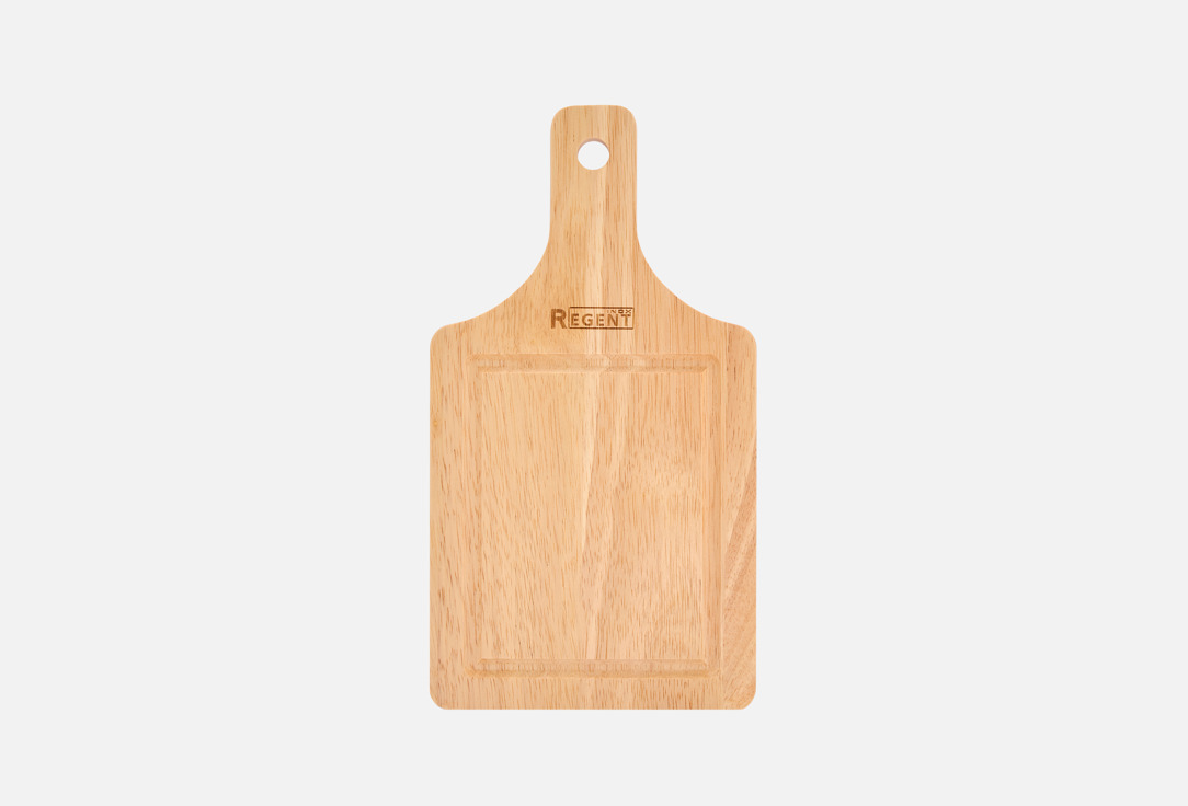 Изображение товара Доска разделочная прямоугольная Regent inox Linea Bosco дерево гевея 28х15 см