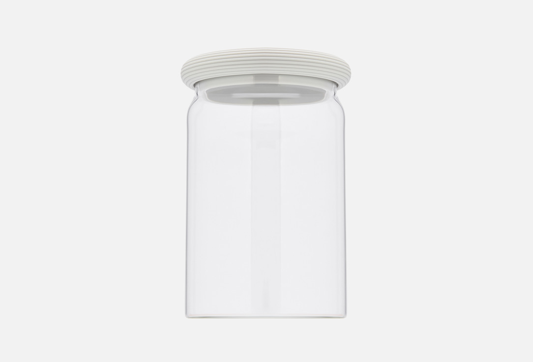 Изображение товара Банка для сыпучих продуктов Regent inox Linea Desco 700 мл герметичная