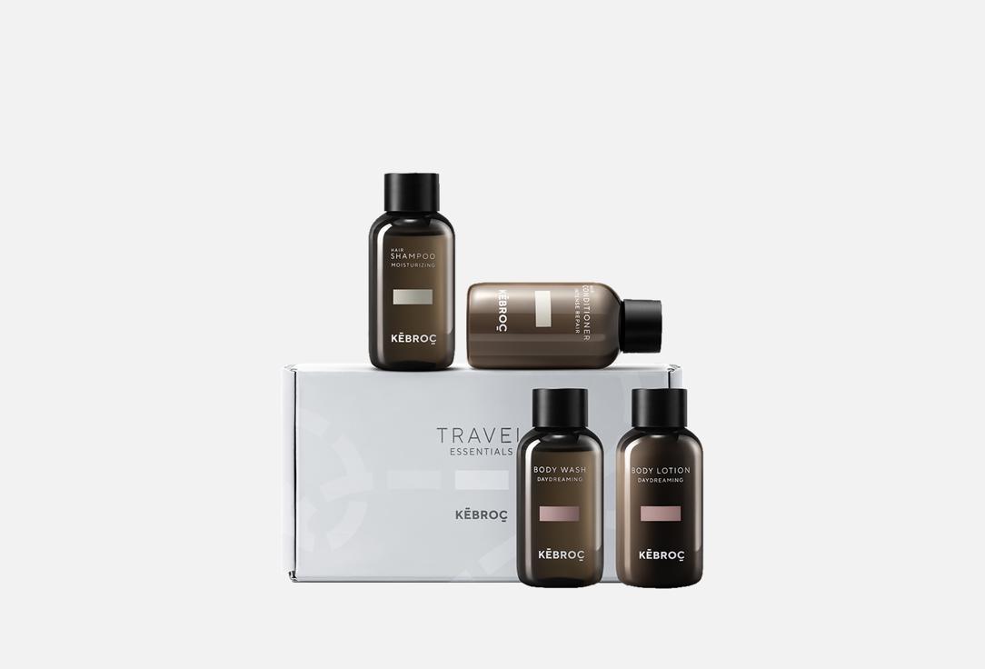 

набор для ухода за телом и волосами KEBROC, Travel Essentials Daydreaming 4 шт