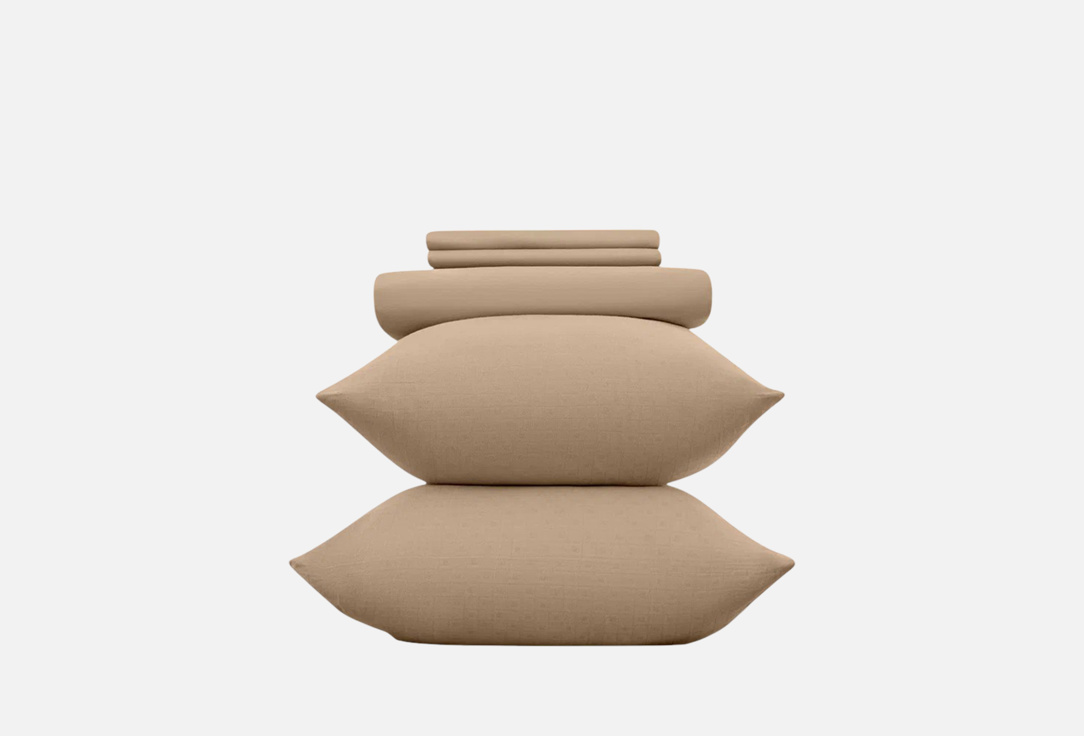 Изображение товара Комплект постельного белья MOYЁ HOME Nude сатин евро 220х240 50х70