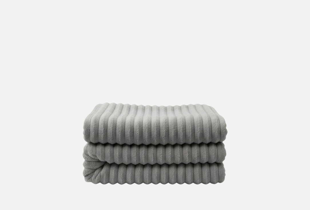 Изображение товара Плед пушистый Tilkku Takki Pehmeä 200х220 см серый для уюта дома