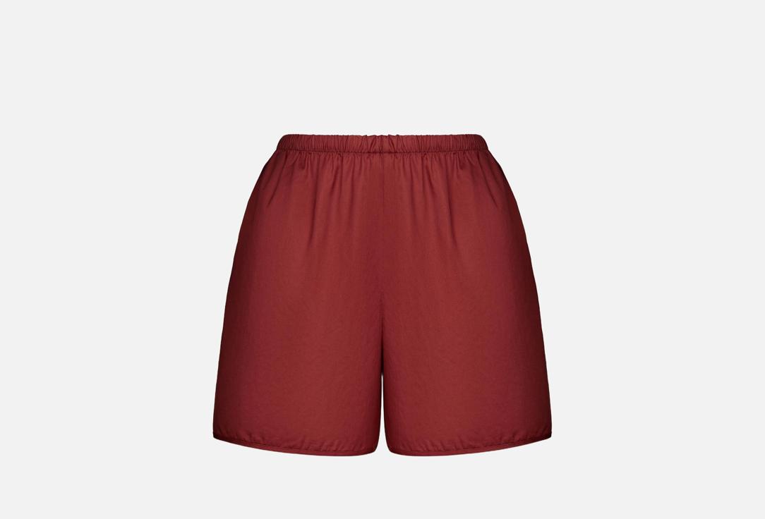 Изображение товара Пижамные шорты Belle YOU Lounge time для женщин из хлопка с контрастным кантом