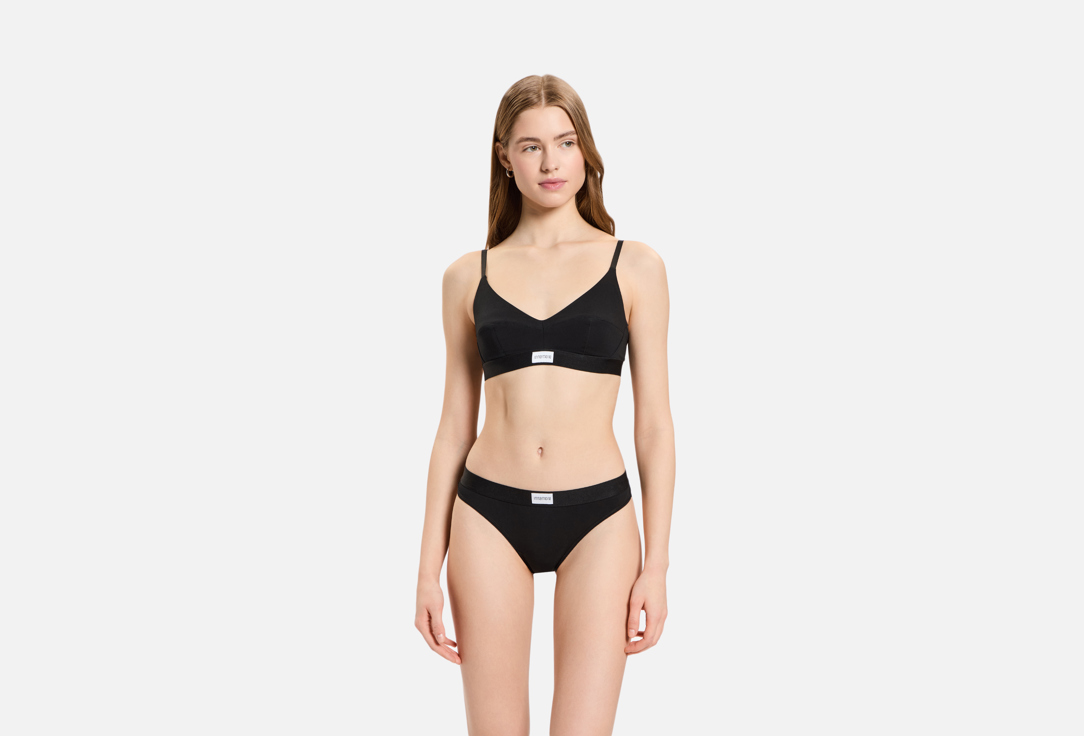 Изображение товара Трусы-бразильяно INNAMORE Malva из хлопка средней посадки для женщин