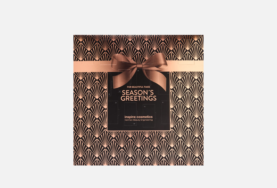 Изображение товара Адвент-календарь Inspira Cosmetics сезонное приветствие для ухода за кожей 24 мини- средства