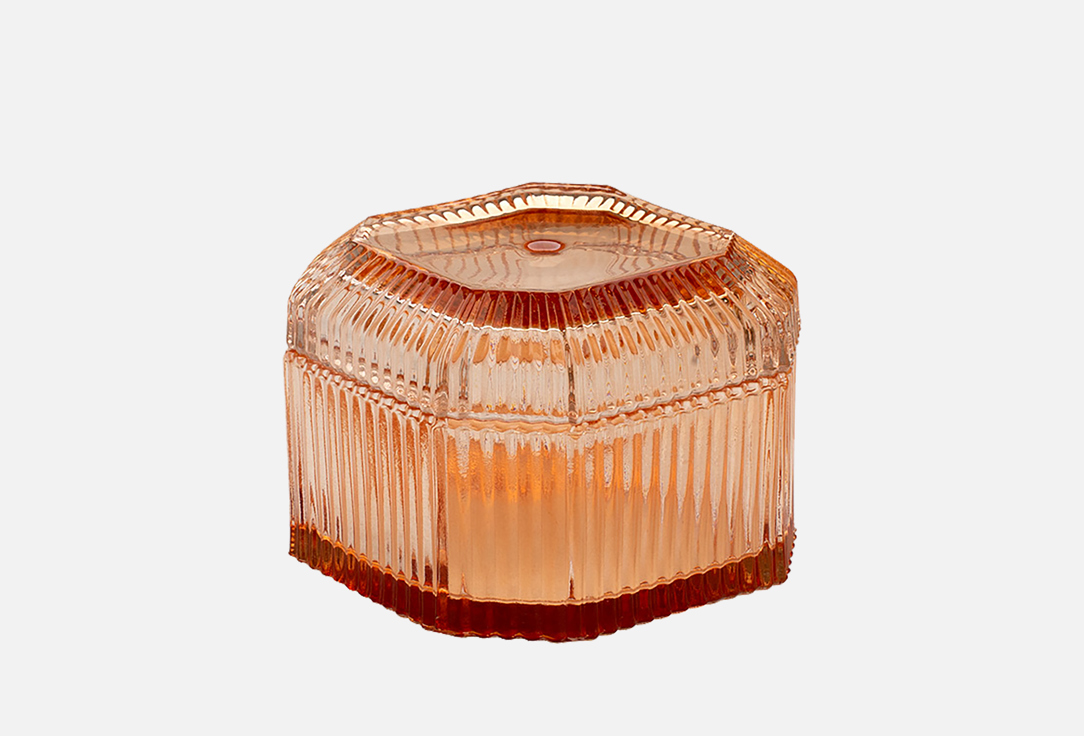 

Стеклянная шкатулка ВЕЩИЦЫ, Оранжевый, Квадратная, с крышкой 1 шт