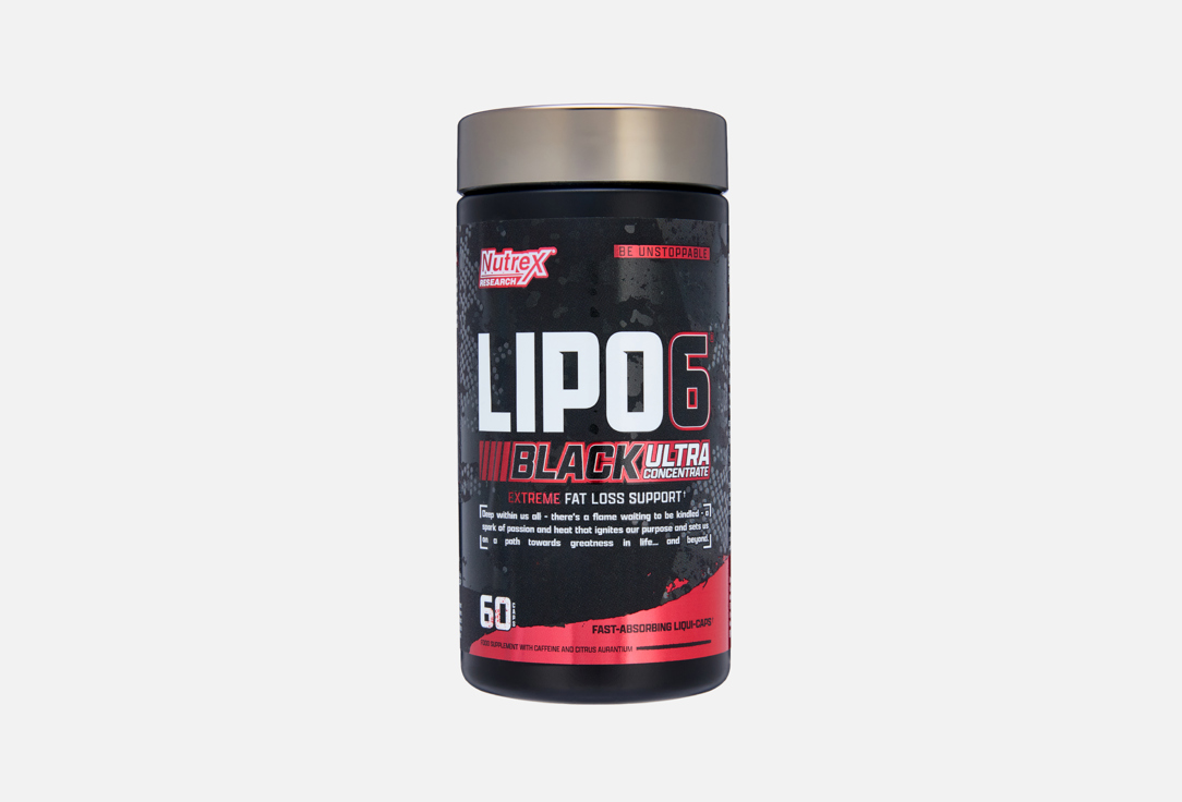 

БАД для коррекции фигуры NUTREX, Lipo-6 Black Ultra Concentrate в капсулах 60 шт