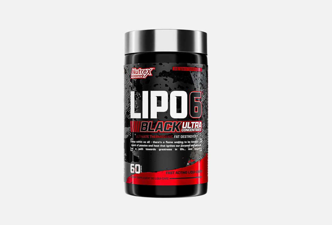 Изображение товара БАД для коррекции фигуры NUTREX Lipo-6 Black Ultra Concentrate капсулы для похудения