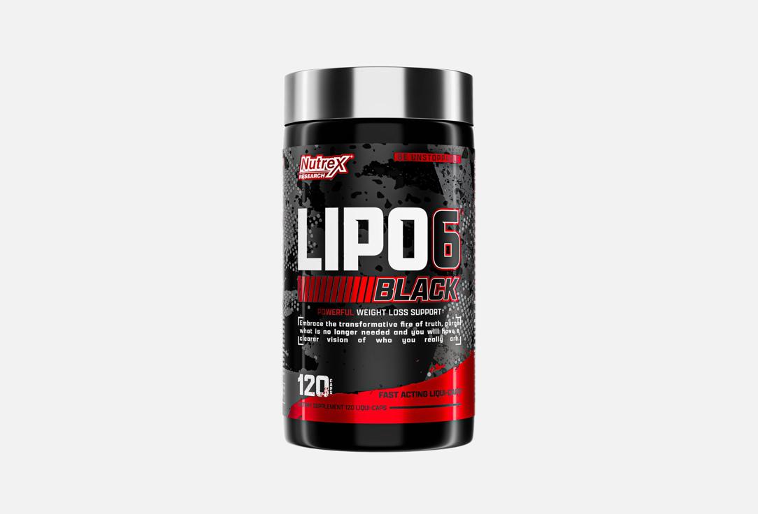 Изображение товара БАД для снижения веса LIPO-6 Black капсулы Nutrex для похудения и энергии