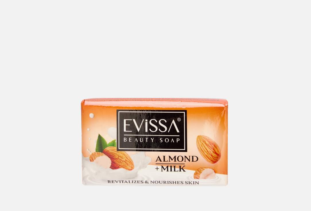 

Туалетное мыло EVISSA, Almond + milk 125 г