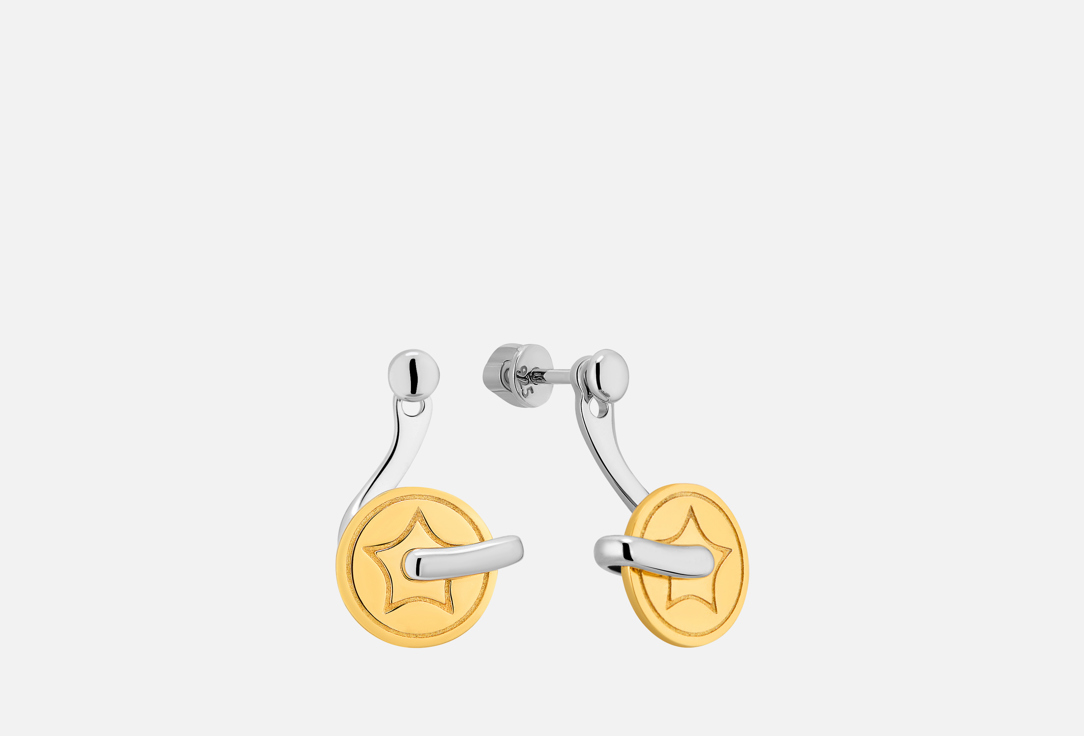 

Серьги серебряные DARKRAIN, Jackets Two of Pentacles 2 шт