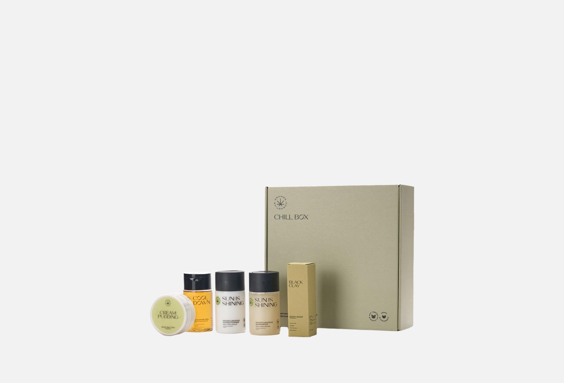 Grower cosmetics Подарочный набор Chill Box 5 шт — купить, цена в Москве