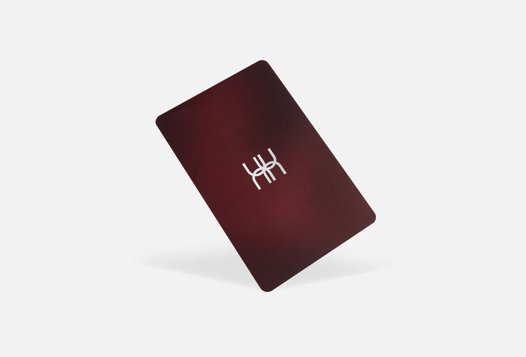 

пластиковая подарочная карта GOLD APPLE, Gift card 1 шт