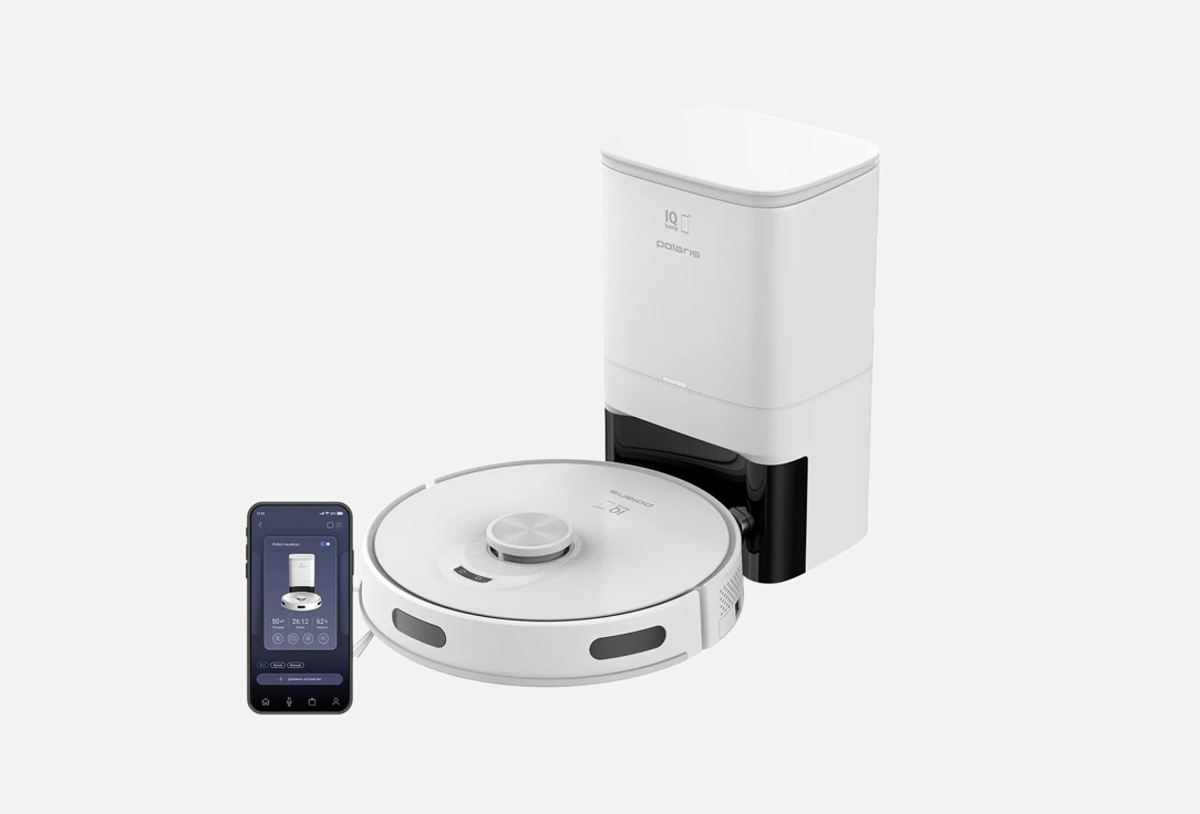 Изображение товара Робот-пылесос Polaris PVCRDC G2 5002 WIFI IQ Home с управлением мыс смартфона