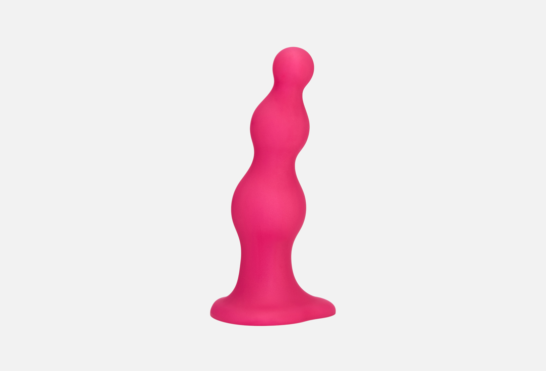 Изображение товара Фаллоимитатор Strap-On-Me Dildo Plug Beads Framboise L водонепроницаемый