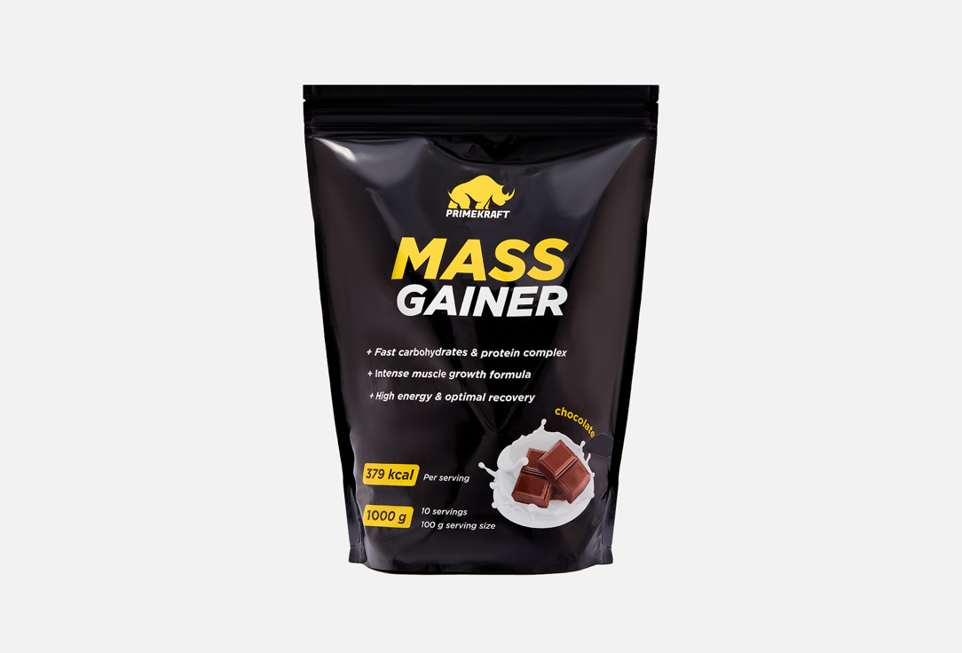 

Гейнер PRIME KRAFT, Mass со вкусом Шоколада в порошке 1000 г