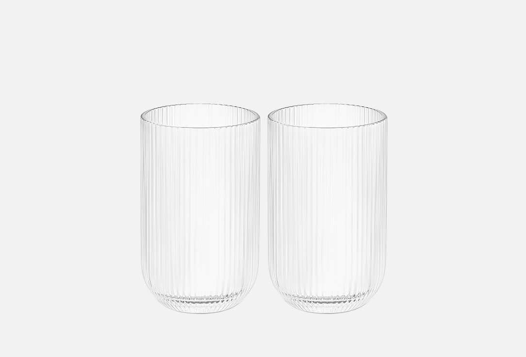 

Набор стаканов PRAGMA, Прозрачный, Rugam, граненые, прозрачные 2 шт