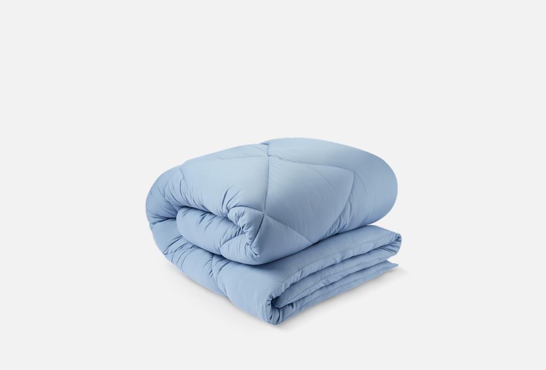 

Одеяло стеганое всесезонное PRAGMA, Голубой, Omflop, двуспальное, 172х205 см, прохладный графитовый 1 шт