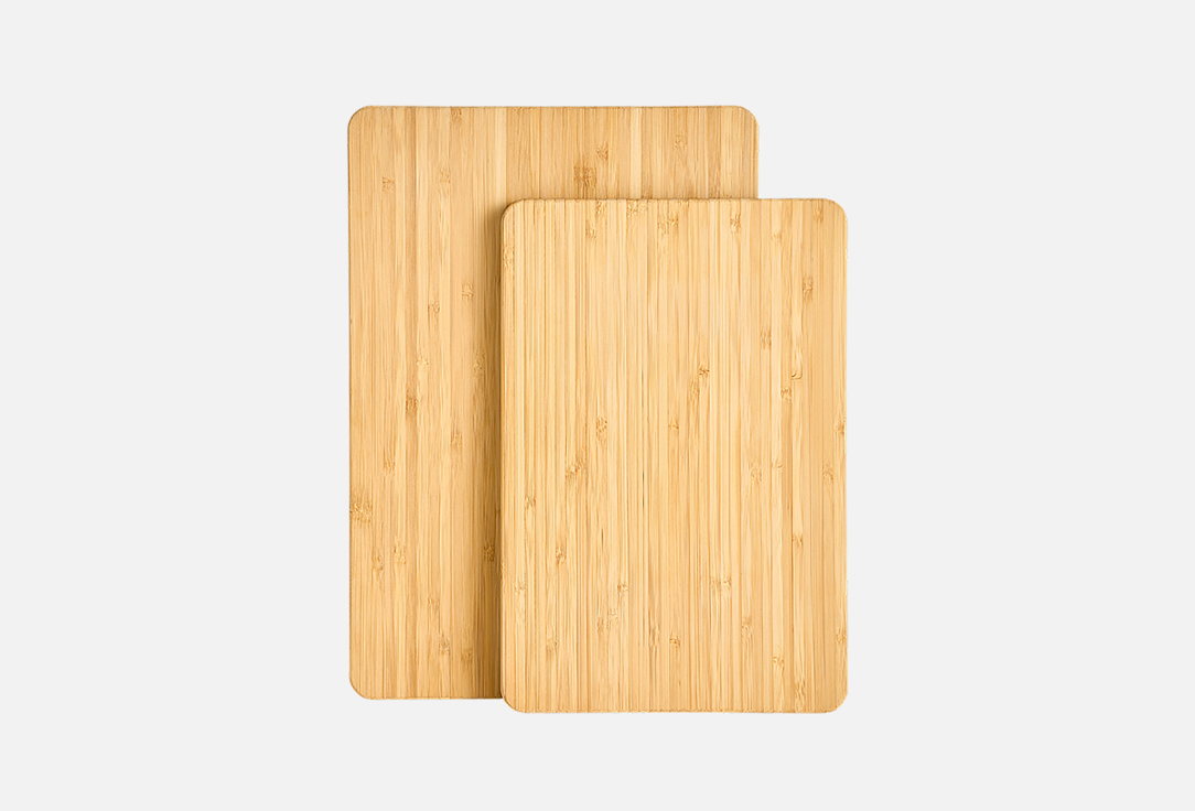 

Деревянная разделочная доска PRAGMA, Коричневый, Litop 2 шт