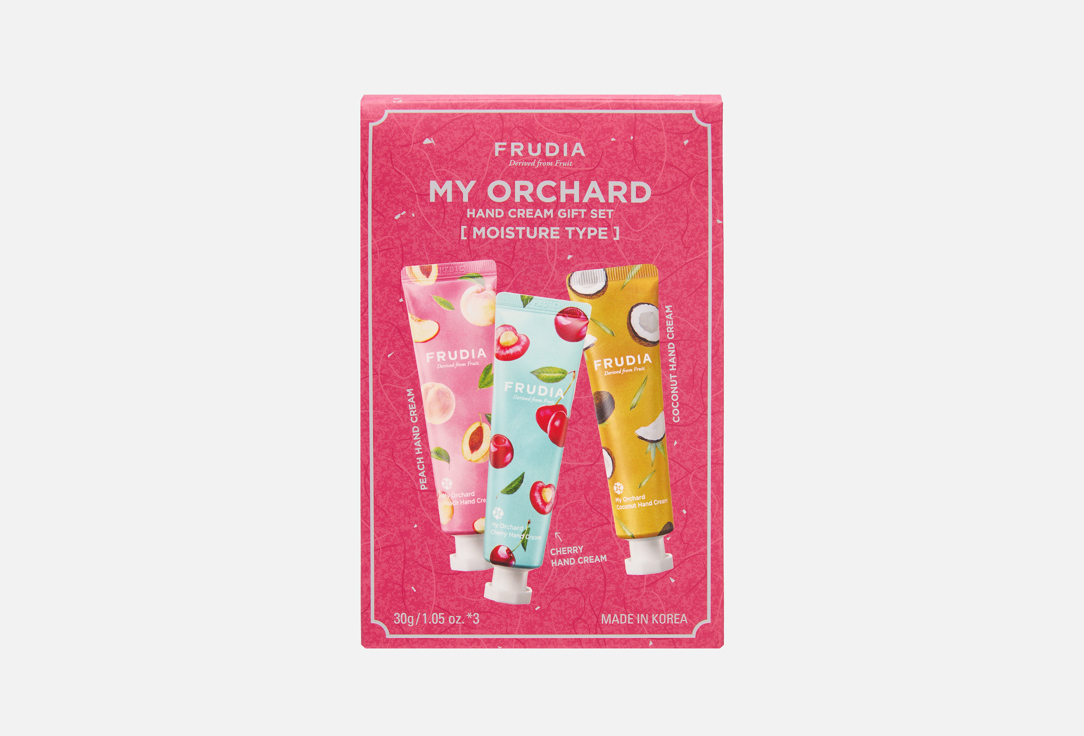 Изображение товара Подарочный набор кремов для рук Frudia Moisture Type с фруктовыми ароматами