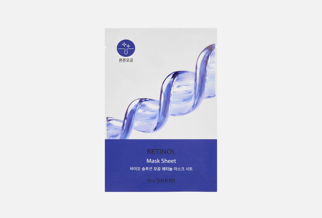 Изображение товара Тканевая маска для лица THE Saem Pore Tightening Retinol для сужения пор и борьбы со старением