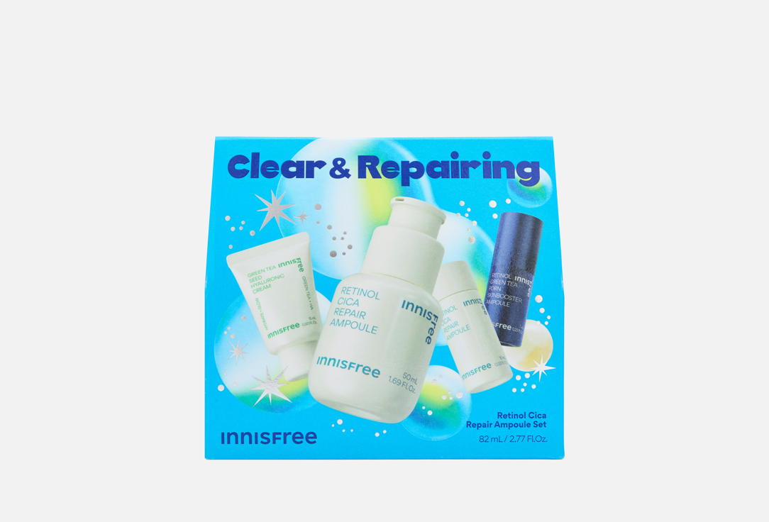Изображение товара Подарочный набор ухода за проблемной кожей с ретинолом и центеллой Innisfree