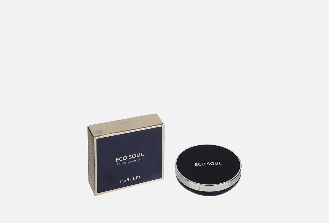 Изображение товара Компактная пудра для лица THE Saem Eco Soul Perfect Cover натуральное сияние защита SPF