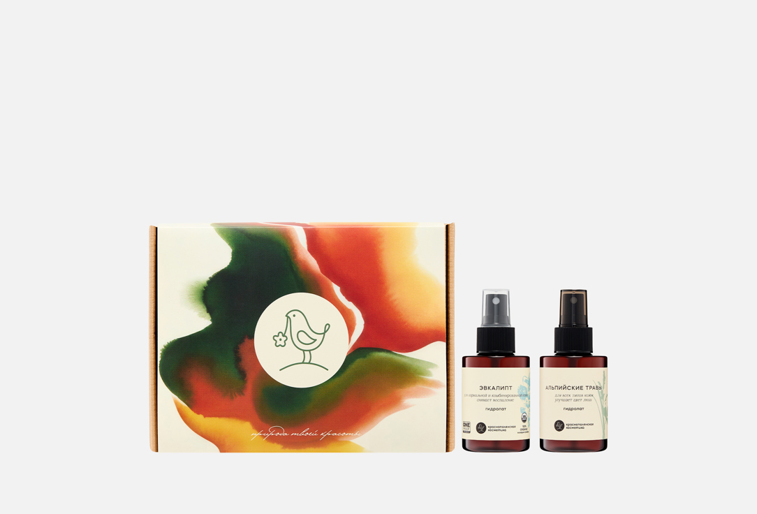 

Набор гидролатов КРАСНОПОЛЯНСКАЯ КОСМЕТИКА, Alpine herbs and Eucalyptus 2 шт
