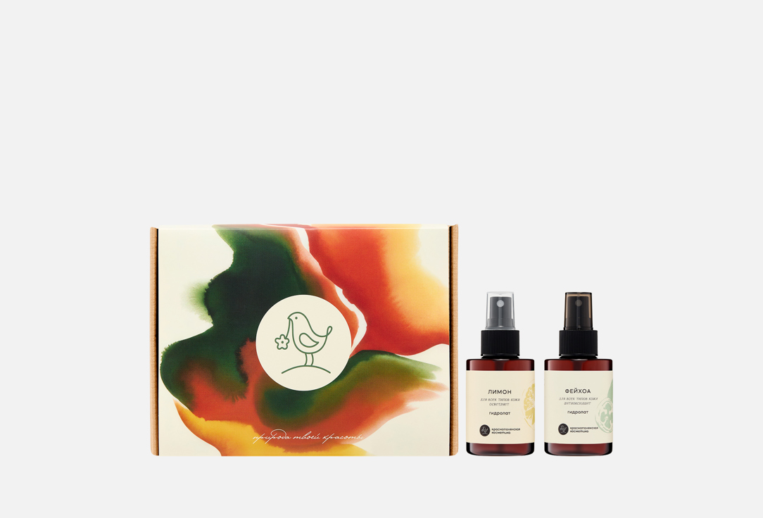 Изображение товара Набор гидролатов фейхоа и лимона Краснополянская косметика 2х100 мл