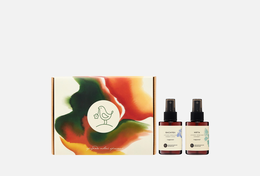

Набор гидролатов КРАСНОПОЛЯНСКАЯ КОСМЕТИКА, Mint and Cornflower 2 шт