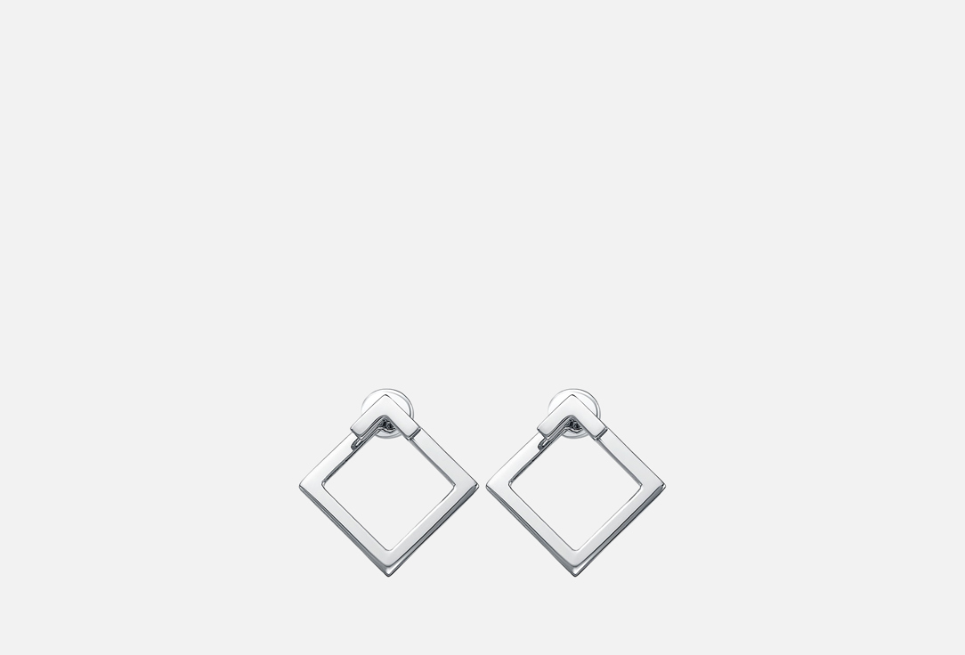 Изображение товара Серьги Серебряные SILVERME трансформеры ромб
