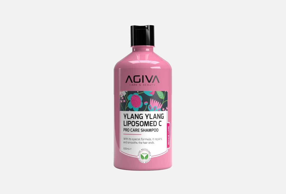 Изображение товара Шампунь для волос Agiva YLANG YLANG LIPOZOM 500 мл для всех типов волос