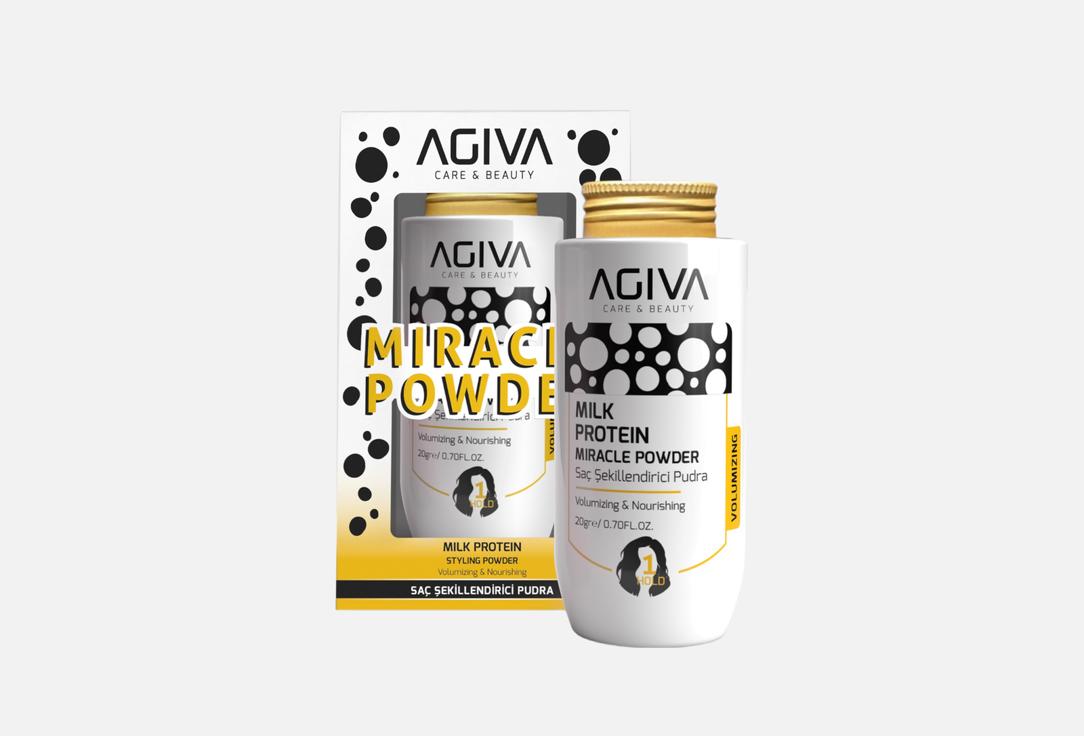 Изображение товара Пудра для волос Agiva MILK PROTEIN объём 20 мл против жирности и для укладки