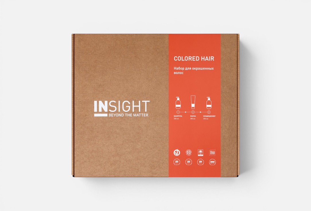 

Подарочный набор для ухода за волосами INSIGHT PROFESSIONAL, Colored Hair 3 шт