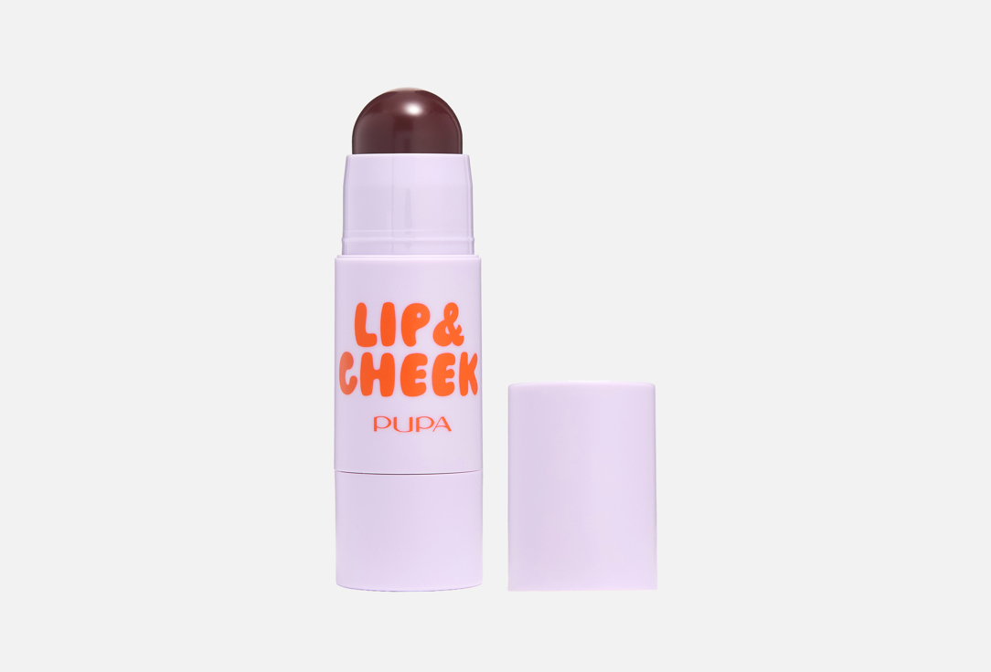 Изображение товара Универсальный стик для лица 2 в 1 Pupa LIP&CHEEK для губ и щек, 4 г италия