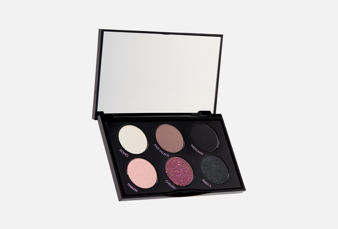 Изображение товара Палетка теней для век Pennyblack 6 оттенков с 4 текстурами и сиянием Италия
