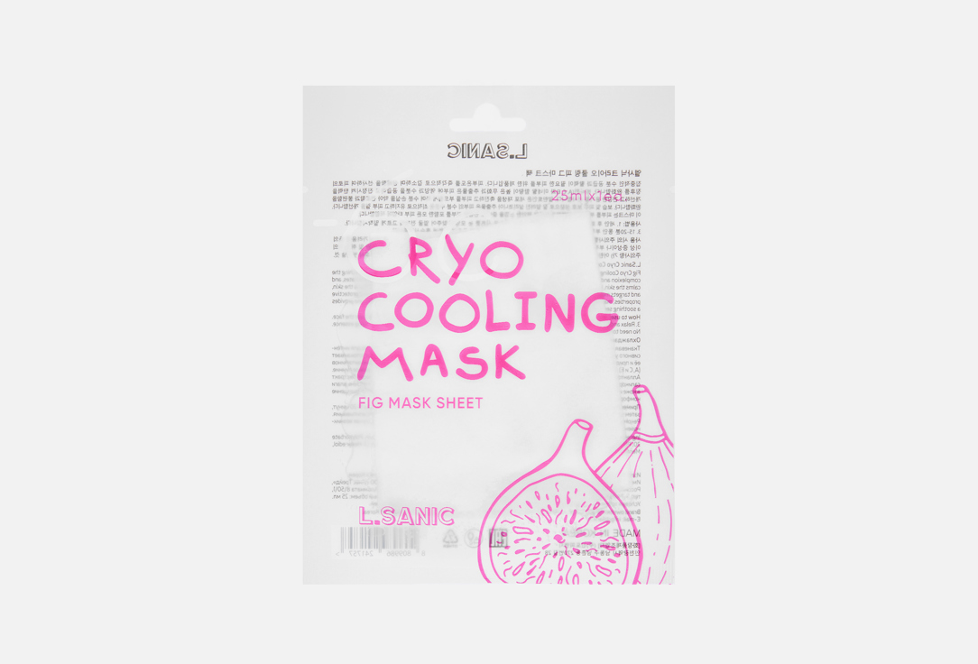 Изображение товара Охлаждающая тканевая маска для лица L.SANIC Cryo Cooling увлажнение и восстановление