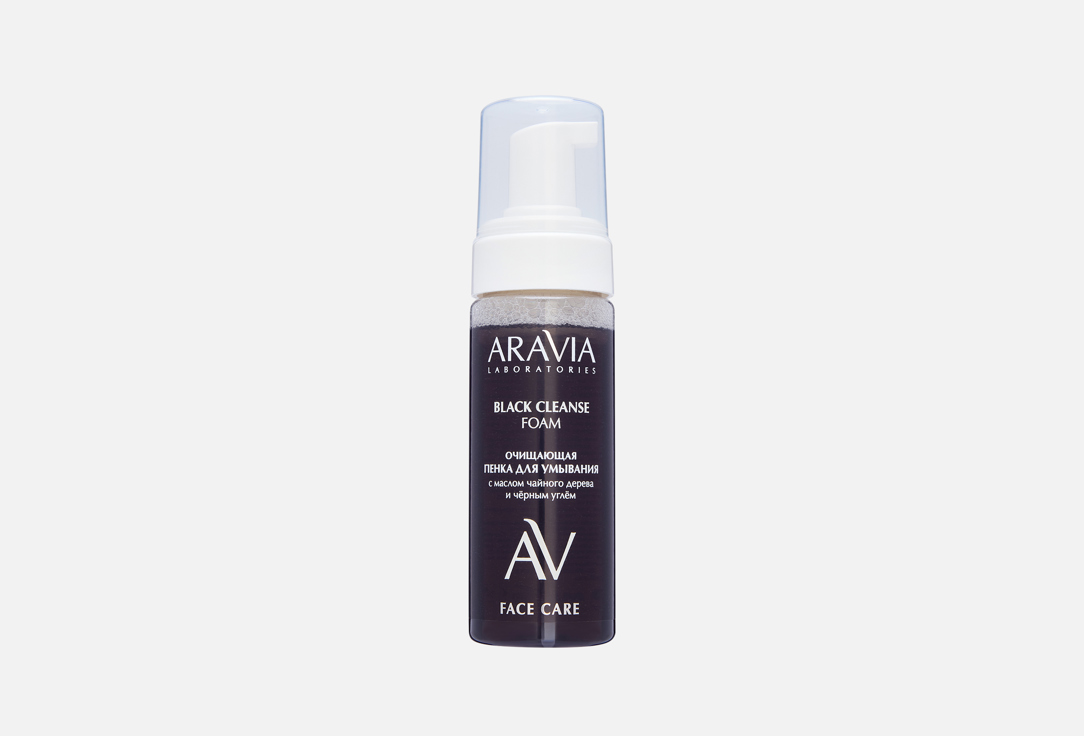 Изображение товара Пенка для умывания Aravia Laboratories Black Cleanse Foam для жирной кожи 150 мл