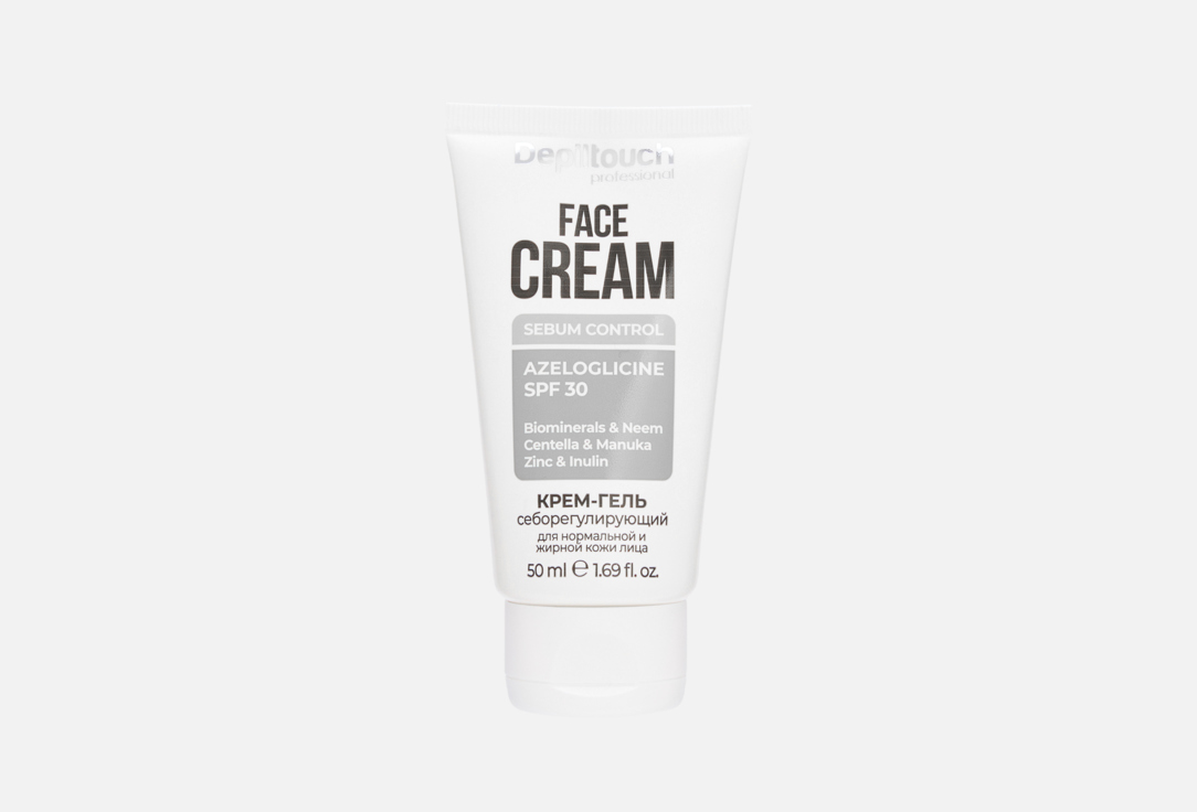 Изображение товара Крем-гель для лица SPF 30 Depiltouch Professional себорегуляция для жирной кожи 50 мл