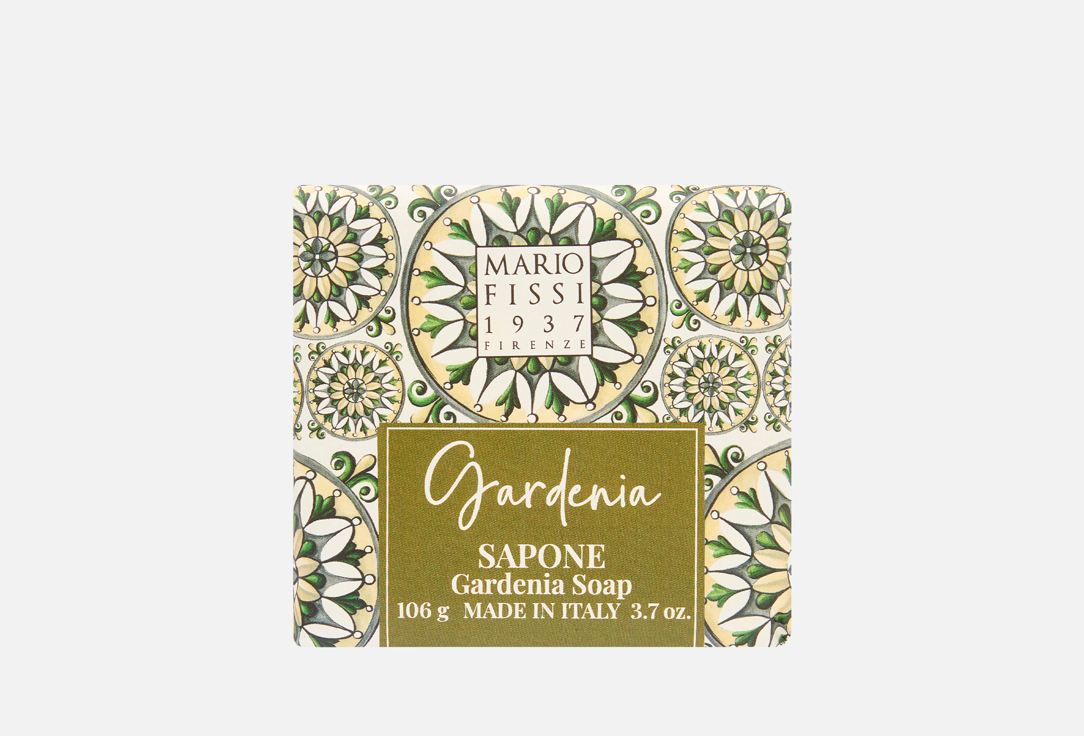 Изображение товара Мыло твердое Mario Fissi 1937 Gardenia Средиземноморский аромат 106 г