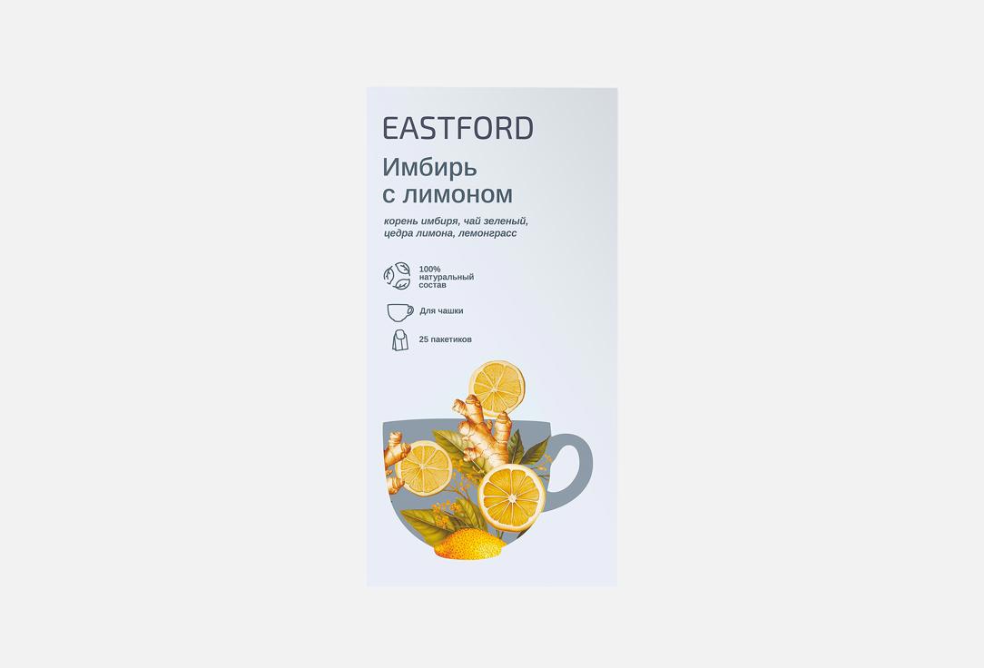 

Чайный напиток в пакетиках EASTFORD, Имбирь с лимоном 25 шт